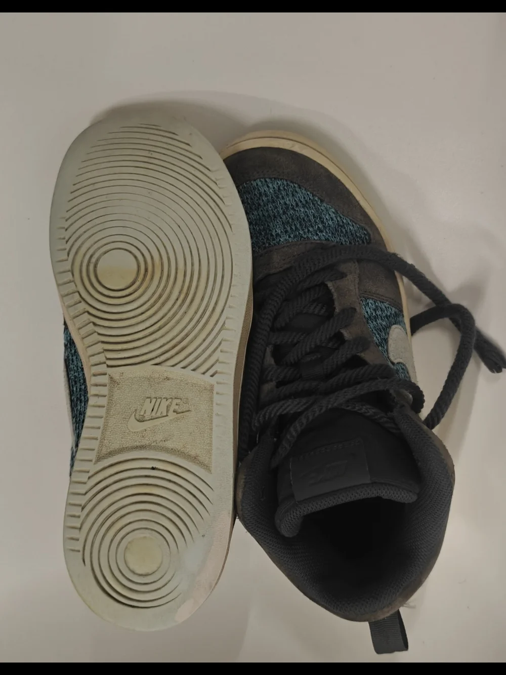 Nike Court Borough Big Kids 5Y Sneakers White Casual Shoes